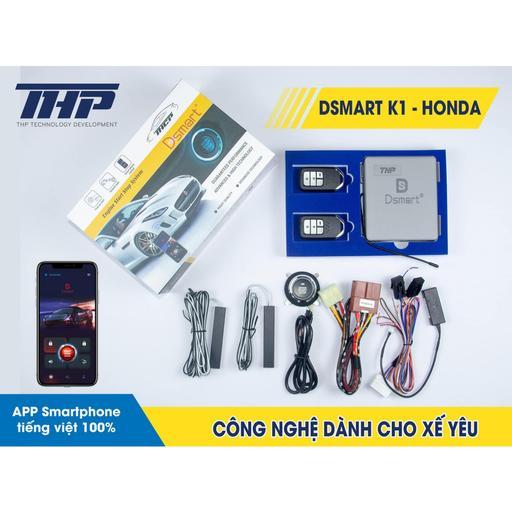 SMARTKEY START STOP DSMART – ĐỀ NỔ TỪ XA DÒNG XE HONDA – ĐỀ NỔ QUA APP ĐIỆN THOẠI CHÍNH HÃNG THP BH 2 NĂM