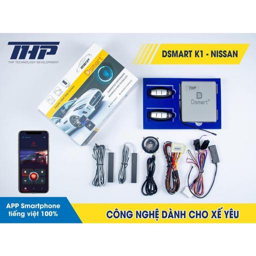 SMARTKEY START STOP DSMART – ĐỀ NỔ TỪ XA DÒNG XE NISSAN– ĐỀ NỔ QUA APP ĐIỆN THOẠI CHÍNH HÃNG THP BH 2 NĂM